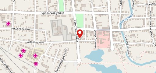 Пинта на карте