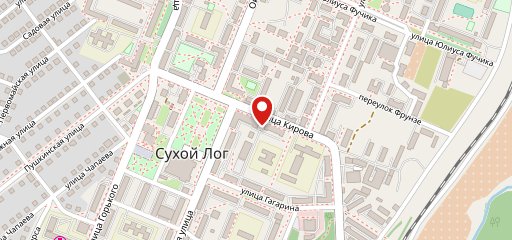 Пинта на карте
