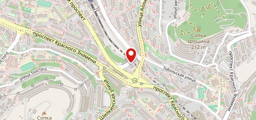 Пинта на карте