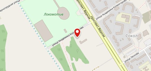 Пинта на карте