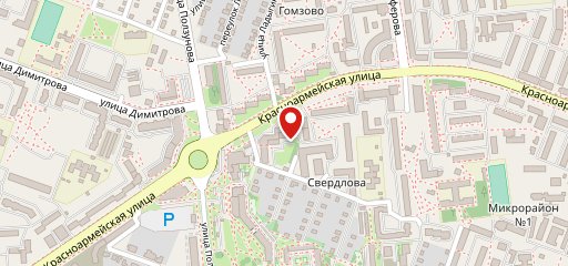 Пинта на карте