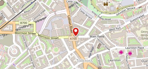 Bento Lothian Road на карте