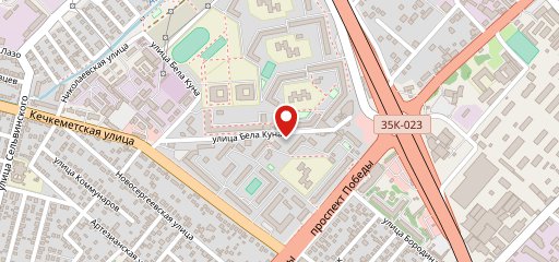 Пионерское на карте