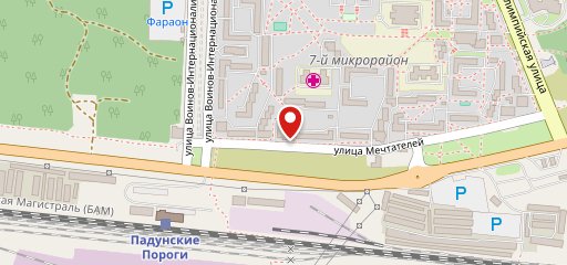 Пирамида на карте