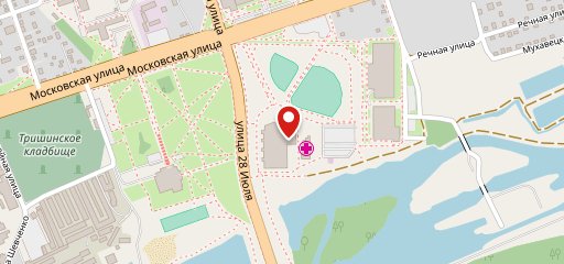 Пирамида на карте