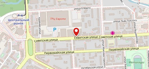 Пиратский Бургер на карте