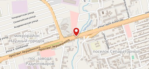 Пироги и булочки на карте