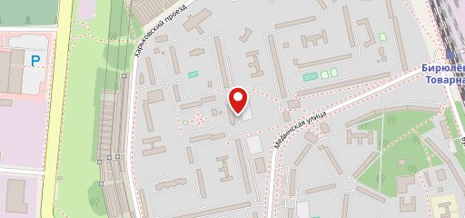 Пироговая на карте