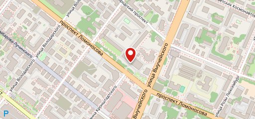 Пироговая на карте