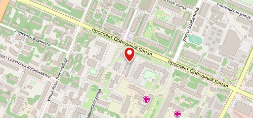 Пироговая на карте