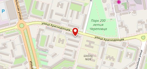 Пироговая на карте