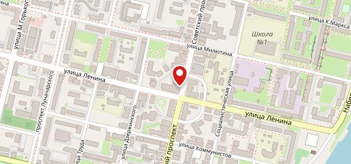 Пироговая на карте
