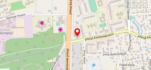 Пироговая на карте
