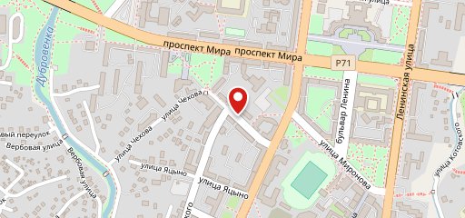 Пироговая на карте