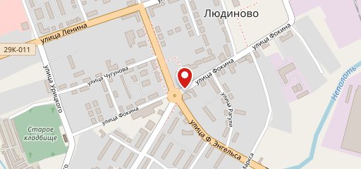 Пироговая на карте