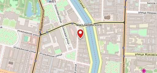 Пироговая на Караванной на карте