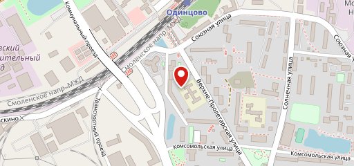 Пироговая на карте