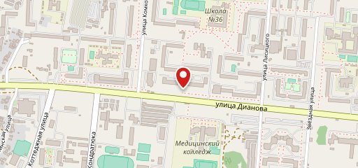 Пироговая на карте