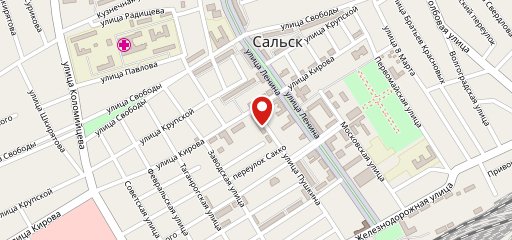 Пироговая на карте