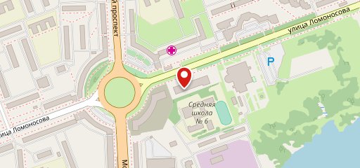 Пироговая на карте