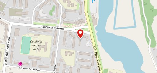 Пироговая на карте