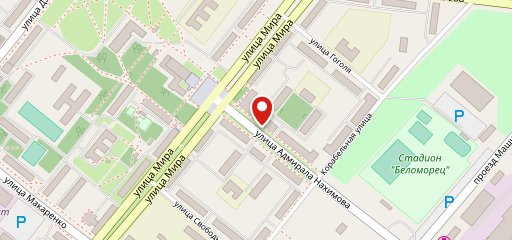 Пироговая на карте