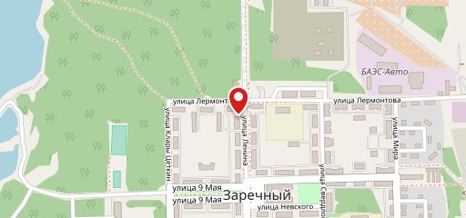Пироговая на карте