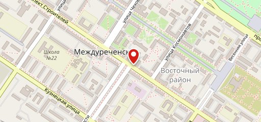 Пироговая на карте