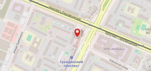 Пироговый дворик на карте