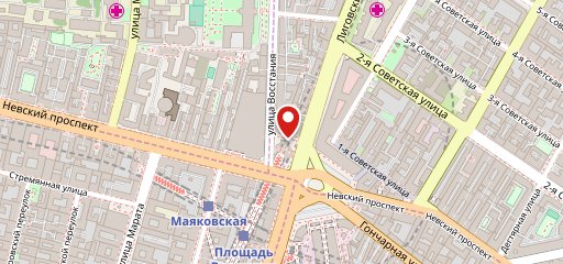 Кафе "Столовая на Восстания 6" (Русская домашняя кухня) на карте