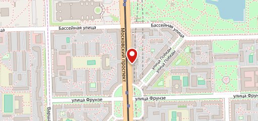 Пирожковая на Московском на карте