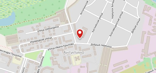 Пиццерия на карте