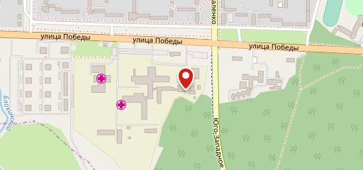 Мордовская республиканская центральная клиническая больница, пищеблок на карте