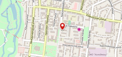 Хат на карте