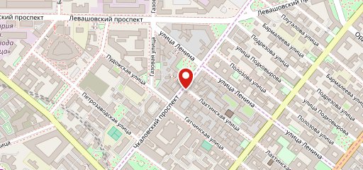 Пицца рядом с театром на карте
