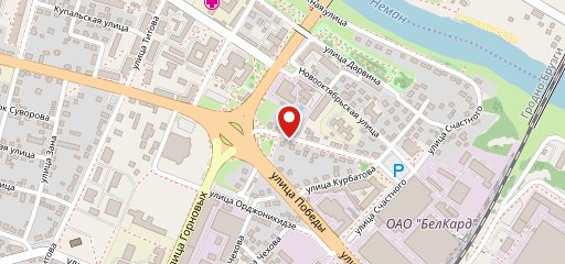 Пицца в Гродно от PizzaHome на карте