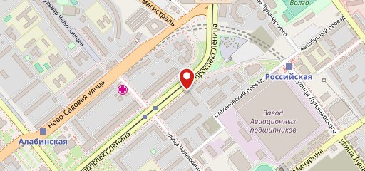 Пиццерия 1Place Samara на карте