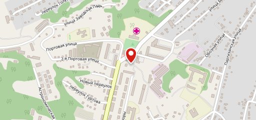 Пиццерия «БЕРЕЗИНА» на карте