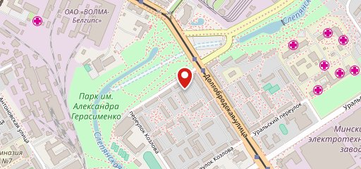 Пиццерия "Crisply slices" на карте