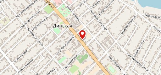 Пиццерия на карте