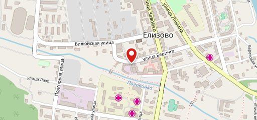 Пиццерия на карте