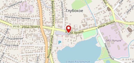 Пиццерия на карте
