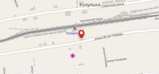 Пиццерия на карте
