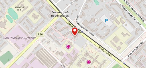 Пиццерия на карте