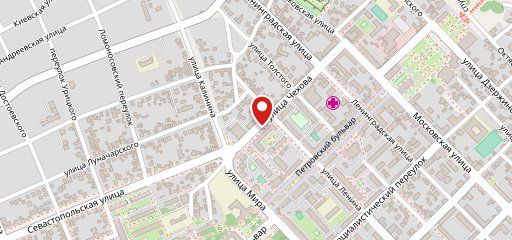 Пиццерия ‘’ Между делом ‘’ на карте