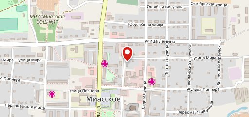 Пиццерия на карте