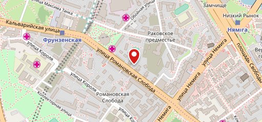 Пиццерия на карте