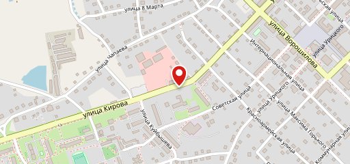 Пиццерия на карте