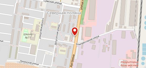 Пиццерия на карте