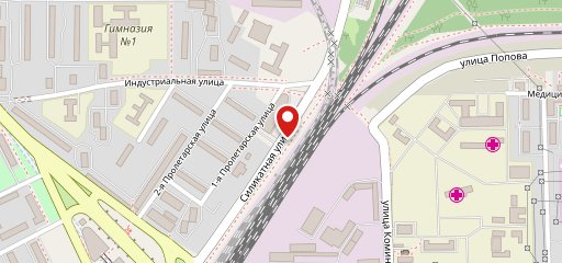Пиццерия «Рома» на карте
